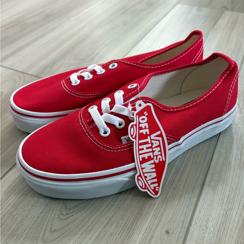 Vans Red Sneakers